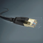 Мрежов пач кабел cat.8 S/FTP, 40Gbit/s, екраниран, 3м