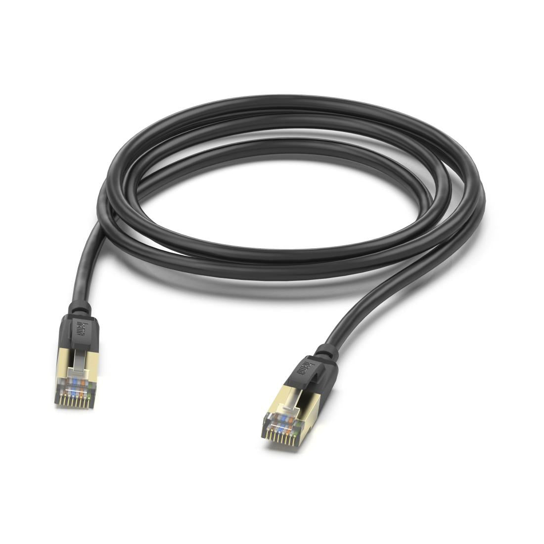 Мрежов пач кабел HAMA S/FTP, CAT 8, RJ-45 - RJ-45, 40Gbit/s, 5.0 m