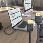 HAMA DisplayPort Cable, DP 2.1, Ultra-HD 8K, 40 Gbit/s, 2 m