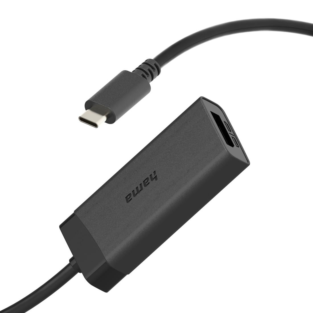 HAMA Видео адаптер, USB-C - DisplayPort / HDMI™, Ultra-HD 4K@60hz