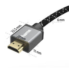 HAMA Ultra High Speed HDMI - HDMI Cable, 8K, 5.0 m, 48Gbit/s, Certified