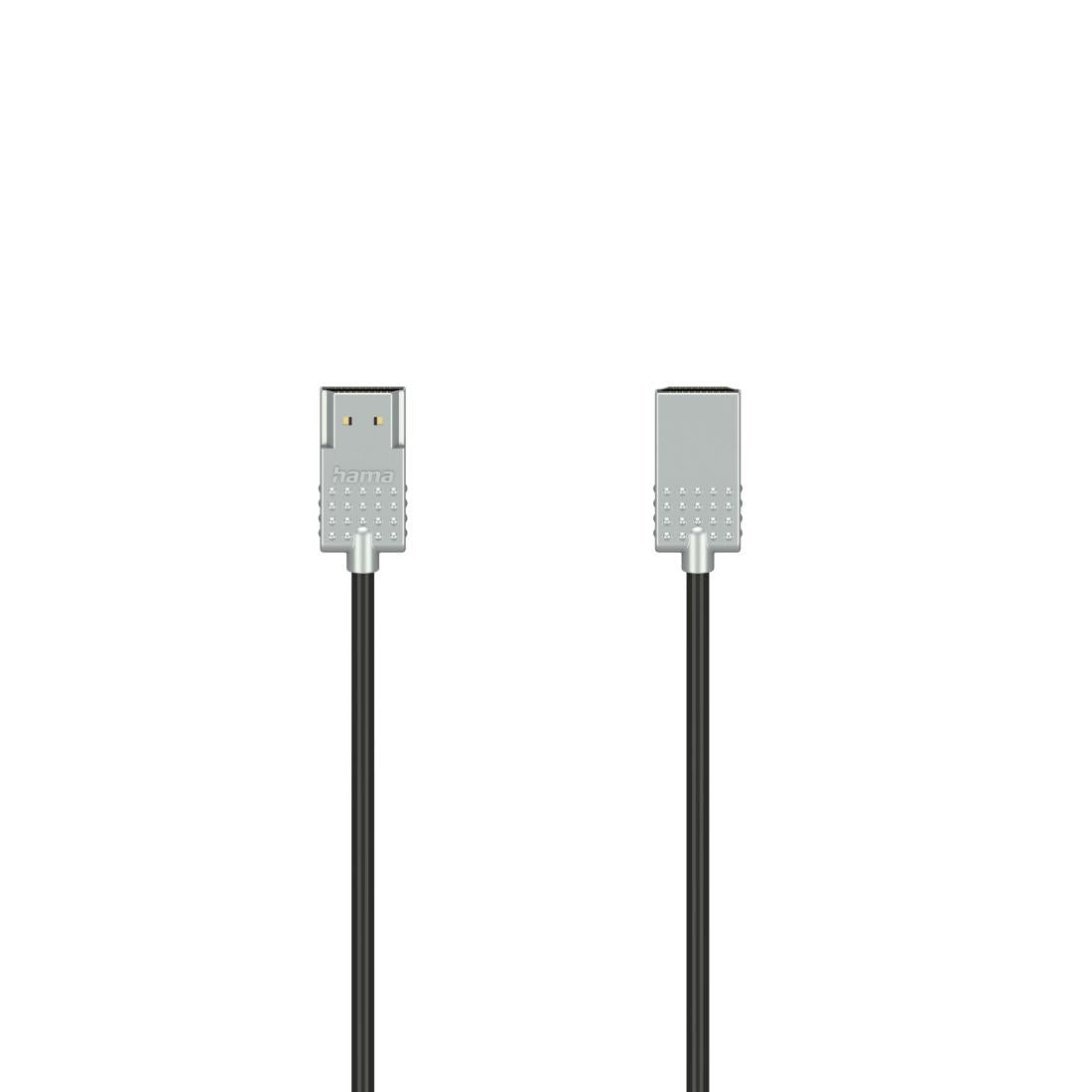 HAMA Кабел "Ultra-Slim" HDMI - HDMI, 4K, 18 Gbit/s, Ethernet, 2.0 м