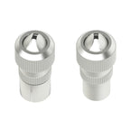 HAMA Coaxial kit, male-female, screw attachment, metal