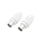 HAMA Coaxial kit, male/female, clamp type