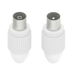 HAMA Coaxial kit, male/female, clamp type