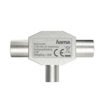 HAMA, Antenna Splitter, 1 In - 2 Out, Metal
