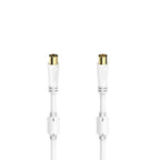 HAMA Coaxial antenna cable, gold-plated, 3.0 m, 100 dB
