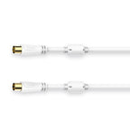 HAMA Coaxial antenna cable, gold-plated, 3.0 m, 100 dB