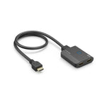 HAMA Splitter 4K HDMI Male - 2 x HDMI Female, Black