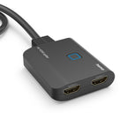 HAMA Splitter 4K HDMI Male - 2 x HDMI Female, Black