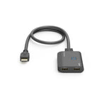 HAMA Splitter 4K HDMI Male - 2 x HDMI Female, Black