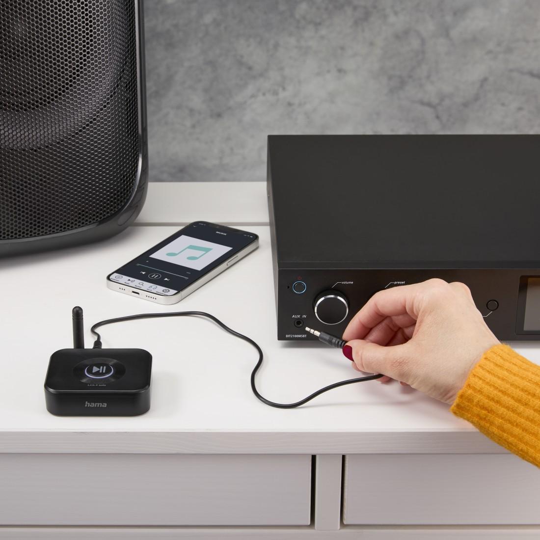 HAMA Блутут адаптер "Link.it solo" Bluetooth, приемник, модернизиране на Bluetooth към HiFi