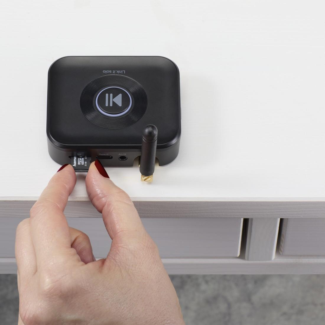 HAMA Блутут адаптер "Link.it solo" Bluetooth, приемник, модернизиране на Bluetooth към HiFi