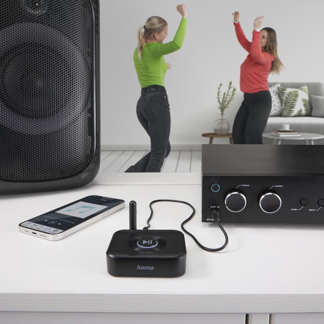 HAMA Блутут адаптер "Link.it solo" Bluetooth, приемник, модернизиране на Bluetooth към HiFi