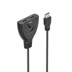 HAMA 4K HDMI Switch, 2 x 1 input/output