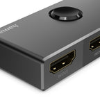 HAMA Switch 8K-HDMI™ "bidirectional", 1 In 2 Out/2 In 1 Out