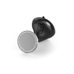 HAMA MagLock Magnetic In-Car Phone Holder, Windscreen Mount, Black