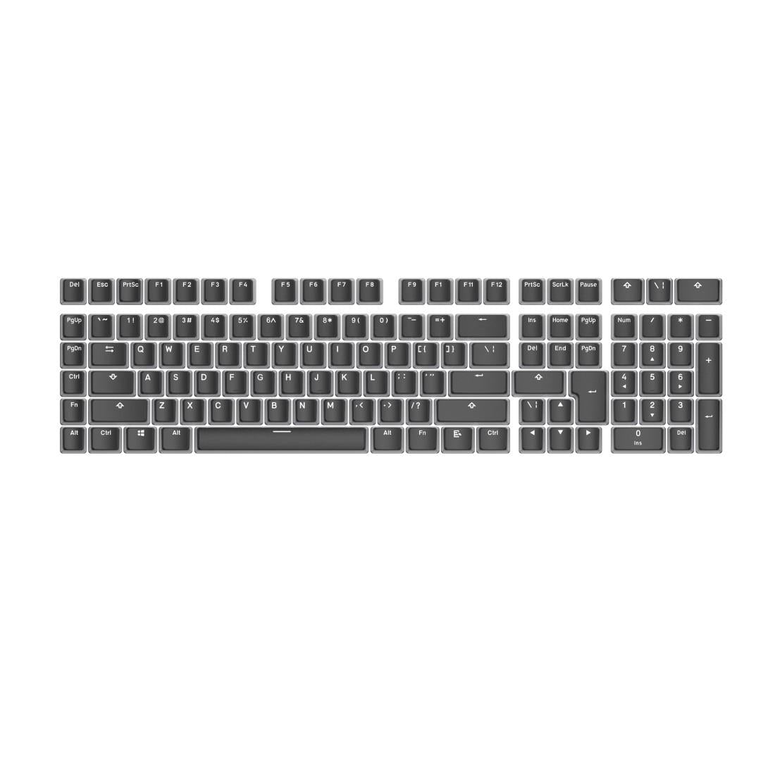 uRage Капачки за механична клавиатура Doubleshot PBT Pudding