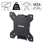 HAMA Wall mount for TV, tilting, 66 cm (26") up to 30 kg