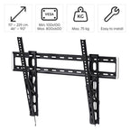 Wall mount for TV Hama, 254 cm (100") up to 75 kg, 220818