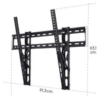 Wall mount for TV Hama, 254 cm (100") up to 75 kg, 220818