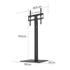 HAMA TV Stand, Adjustable, 165 cm (65"), up to 35 kg, 220868