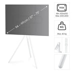 Стойка за TV Easel Design , до 191см / 75"/, до 40кг, бял