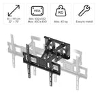 Стенна стойка за TV Hama, 191 cm (75”), до 40 kg