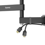 Wall mount for TV HAMA, 216 cm (85”), up to 50 kg, rotatable, tiltable, pull-out