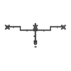 HAMA 3-Monitor Mount, adjustable height, 13" - 27"