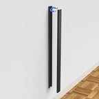 HAMA Magnetic Cable Duct, 90 cm, for Wall Mounting, Black