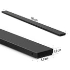 HAMA Magnetic Cable Duct, 90 cm, for Wall Mounting, Black