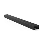 HAMA Magnetic Cable Duct, 55 cm, for mounting on table legs, black