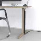 HAMA Magnetic Cable Duct, 55 cm, for mounting on table legs, black