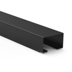 HAMA Magnetic Cable Duct, 55 cm, for mounting on table legs, black