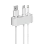 Hama Self-Adhesive Cable Holder, 2 pcs., White