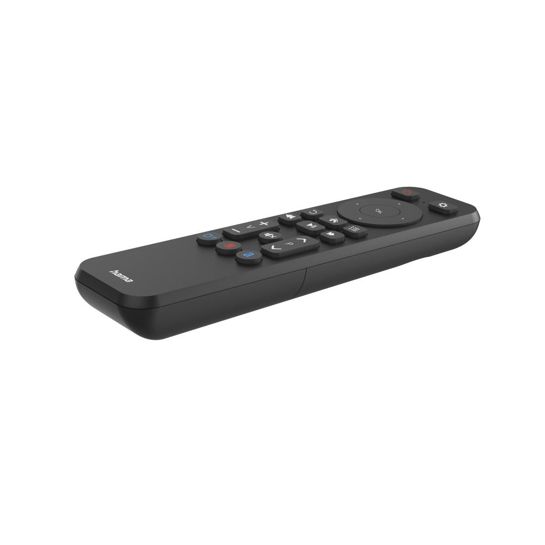 HAMA Дистанционно управление за TV + Netflix, Prime Video, бутони Disney+, програмируемо