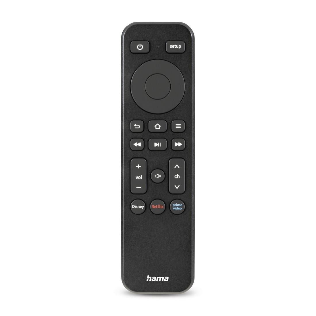 HAMA Дистанционно управление за TV + Netflix, Prime Video, бутони Disney+, програмируемо
