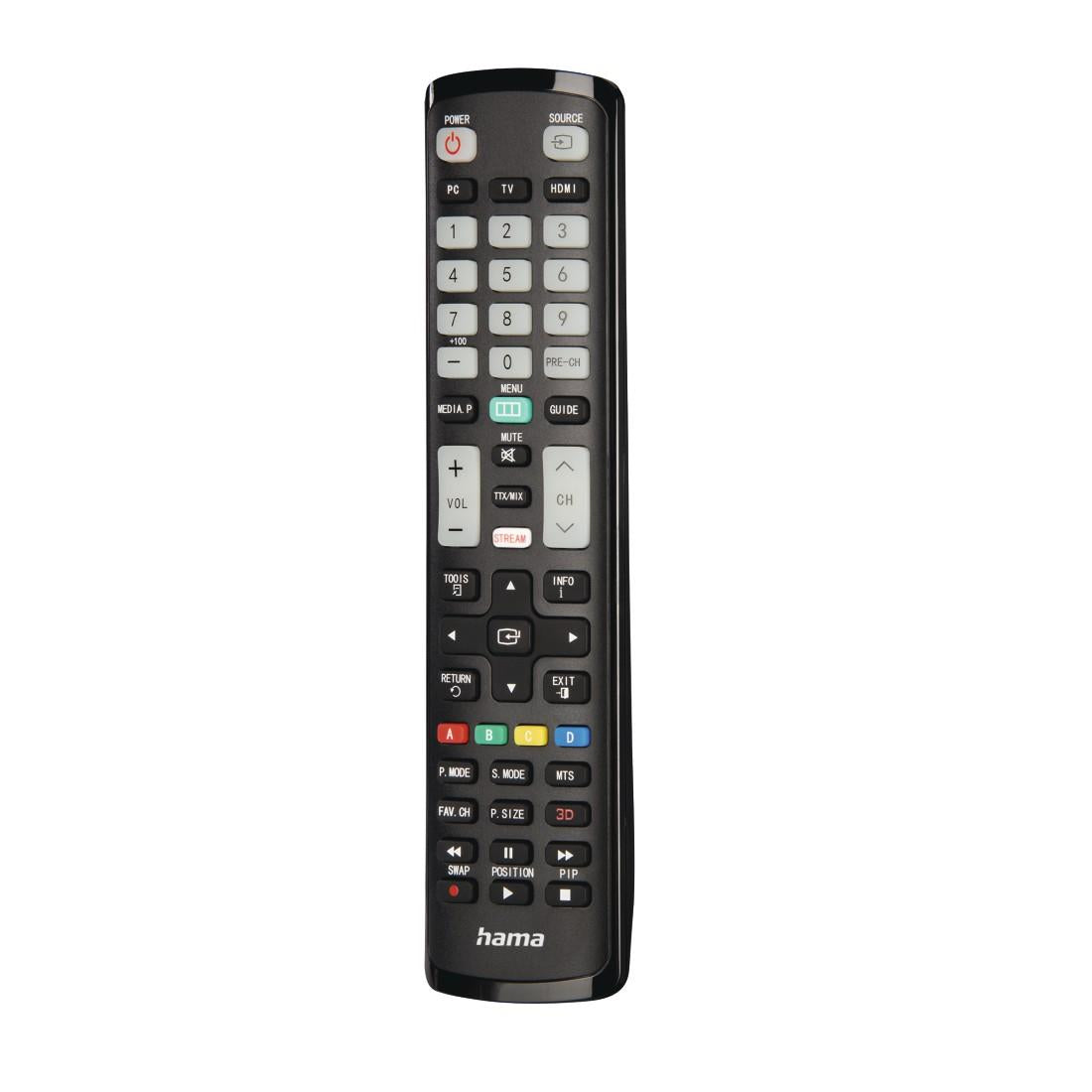 HAMA Универсално дистанционно за Samsung TV, IR, обучаемо, светещи бутони