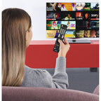 HAMA Universal Remote Control for LG TV, Illuminated Buttons, Learning Function