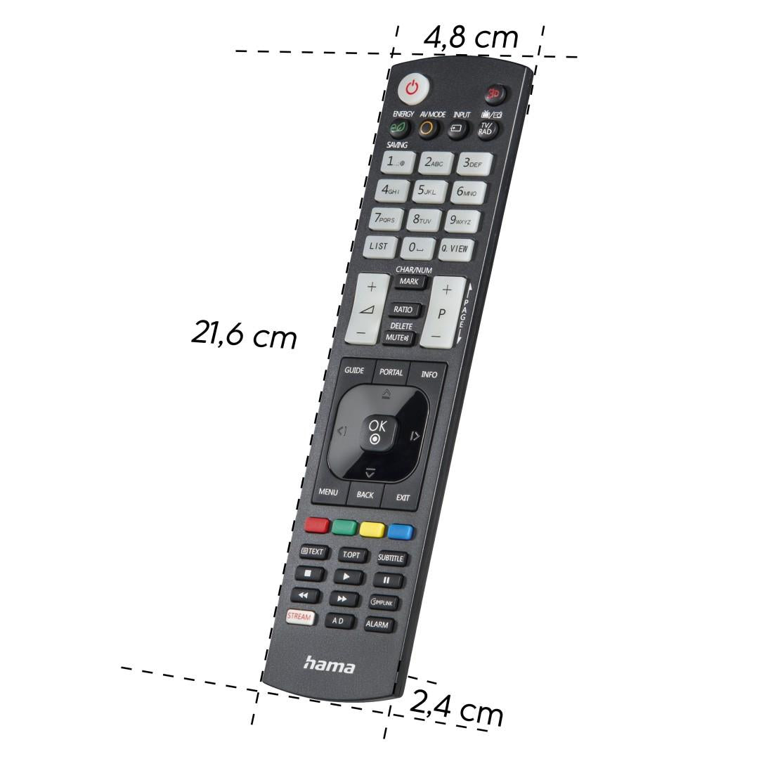HAMA Универсално дистанционно за LG TV, Светещи бутони, обучаемо