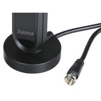 HAMA Indoor Antenna "Radio" for FM, DAB+, DAB, active, 30 dB amplifier