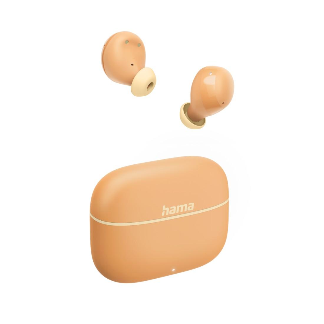HAMA Блутут слушалки "Freedom Buddy II", True Wireless, Оранжев