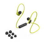 HAMA Bluetooth Headphones, Sport, "Freedom Athletics III", with Microphone, Yellow and Black