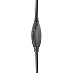 HAMA "Shell II" Stereo Headphones, Over-Ear, 2m, Black