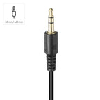 HAMA "Shell II" Stereo Headphones, Over-Ear, 2m, Black