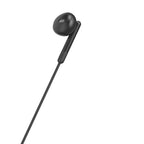HAMA "Classy" Earphones, USB-C, in-ear, microphone, kink protection, black
