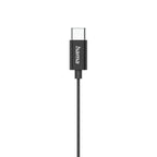 HAMA "Classy" Earphones, USB-C, in-ear, microphone, kink protection, black