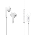 HAMA Headphones "Season II" USB-C, in-ear, microphone, kink protection, white