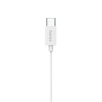 HAMA Headphones "Season II" USB-C, in-ear, microphone, kink protection, white